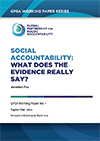 social accountability publication cover