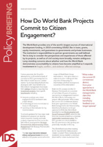 how to world bank projects commit to citizen engagement cover