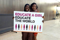 educate a girl poster