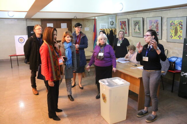 45335017145_1b09573fe8_c Observers of the December 2018 election which returned the Pashinvan administration to power with an anti-corruption agenda (Organization for Security and Co-operation in Europe, CC BY-SA 2.0)